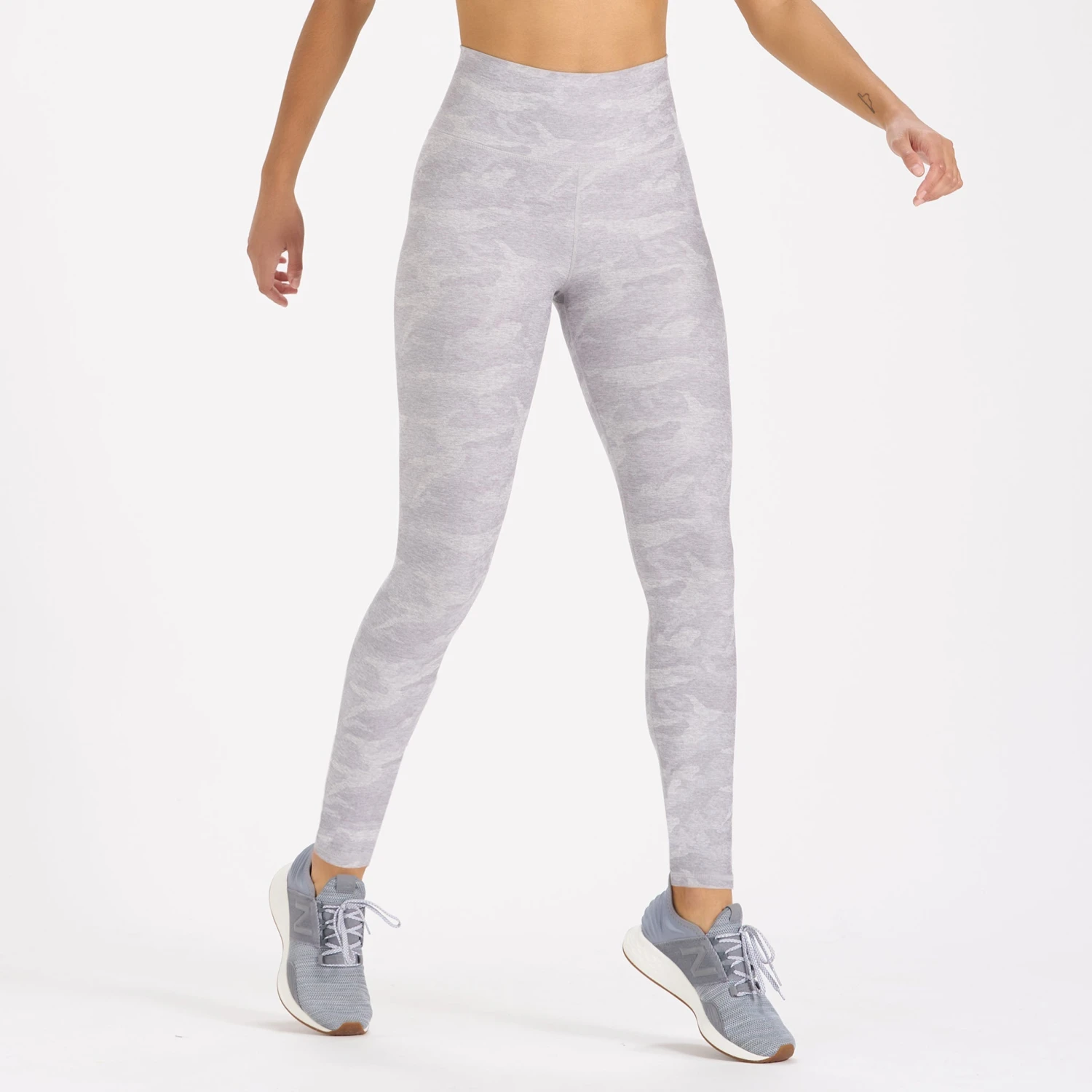 Clean Elevation Legging-Long | Pale Heather Camo 1 Clean Elevation Legging-Long | Pale Heather Camo