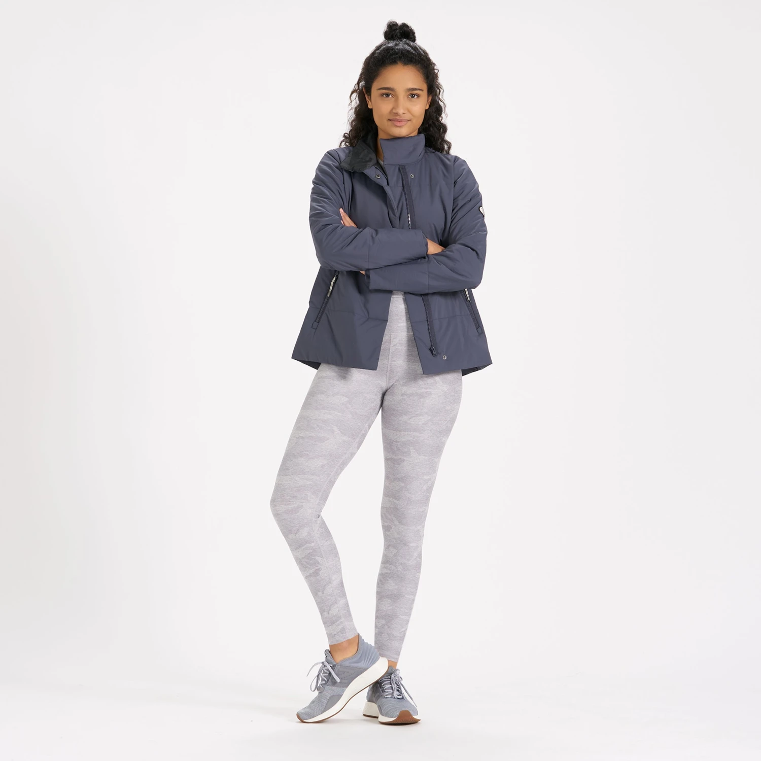 Clean Elevation Legging-Long | Pale Heather Camo 4 Clean Elevation Legging-Long | Pale Heather Camo - Image 4