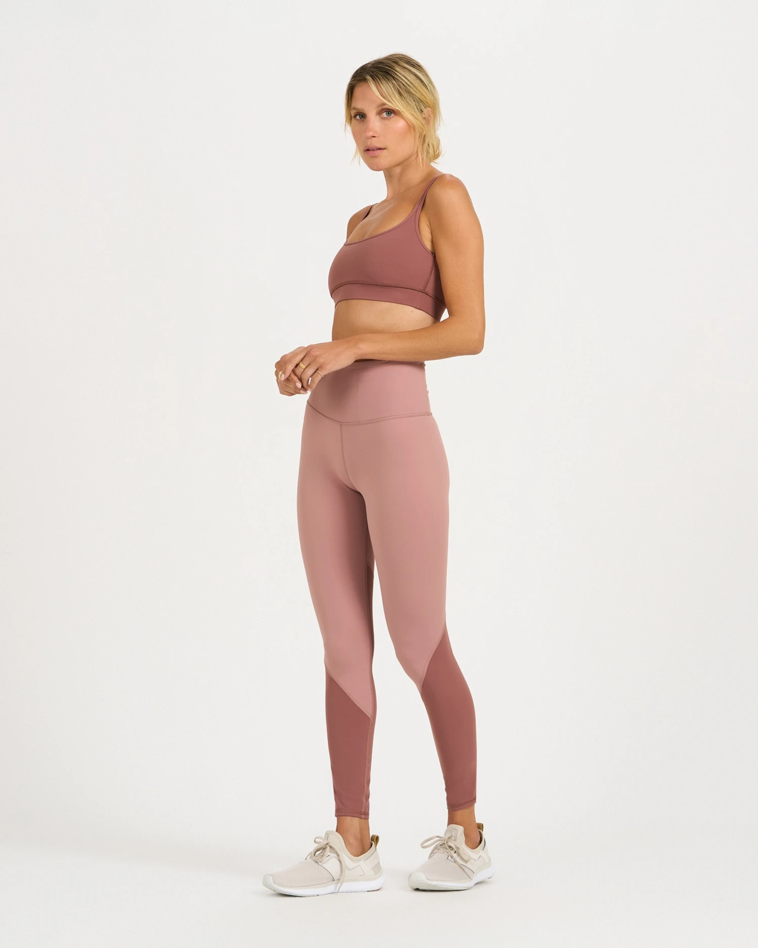 Colorblock Studio Legging | Light Terracotta 3 Colorblock Studio Legging | Light Terracotta - Image 3
