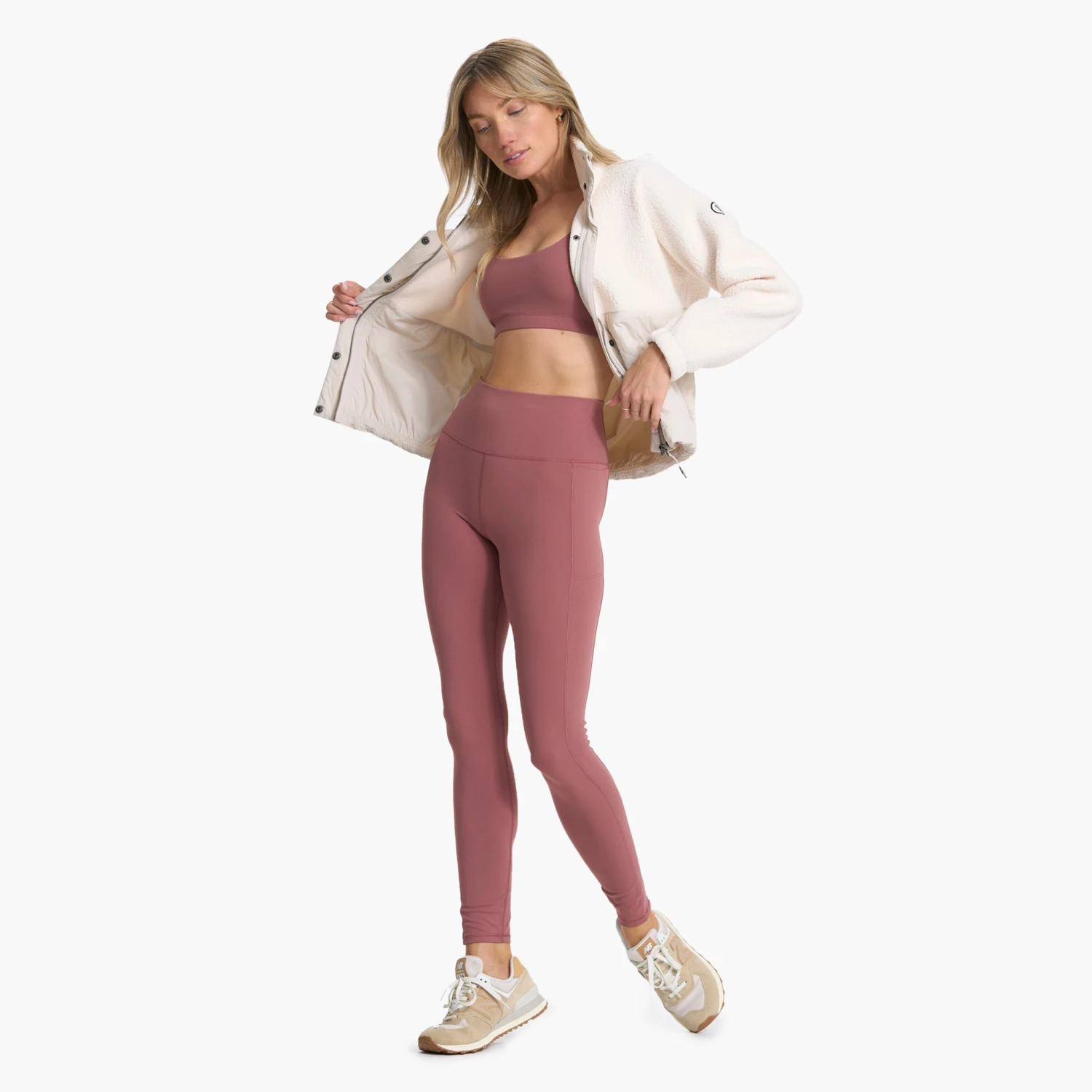 Highlands Sherpa Jacket | Natural 5 Highlands Sherpa Jacket | Natural - Image 5