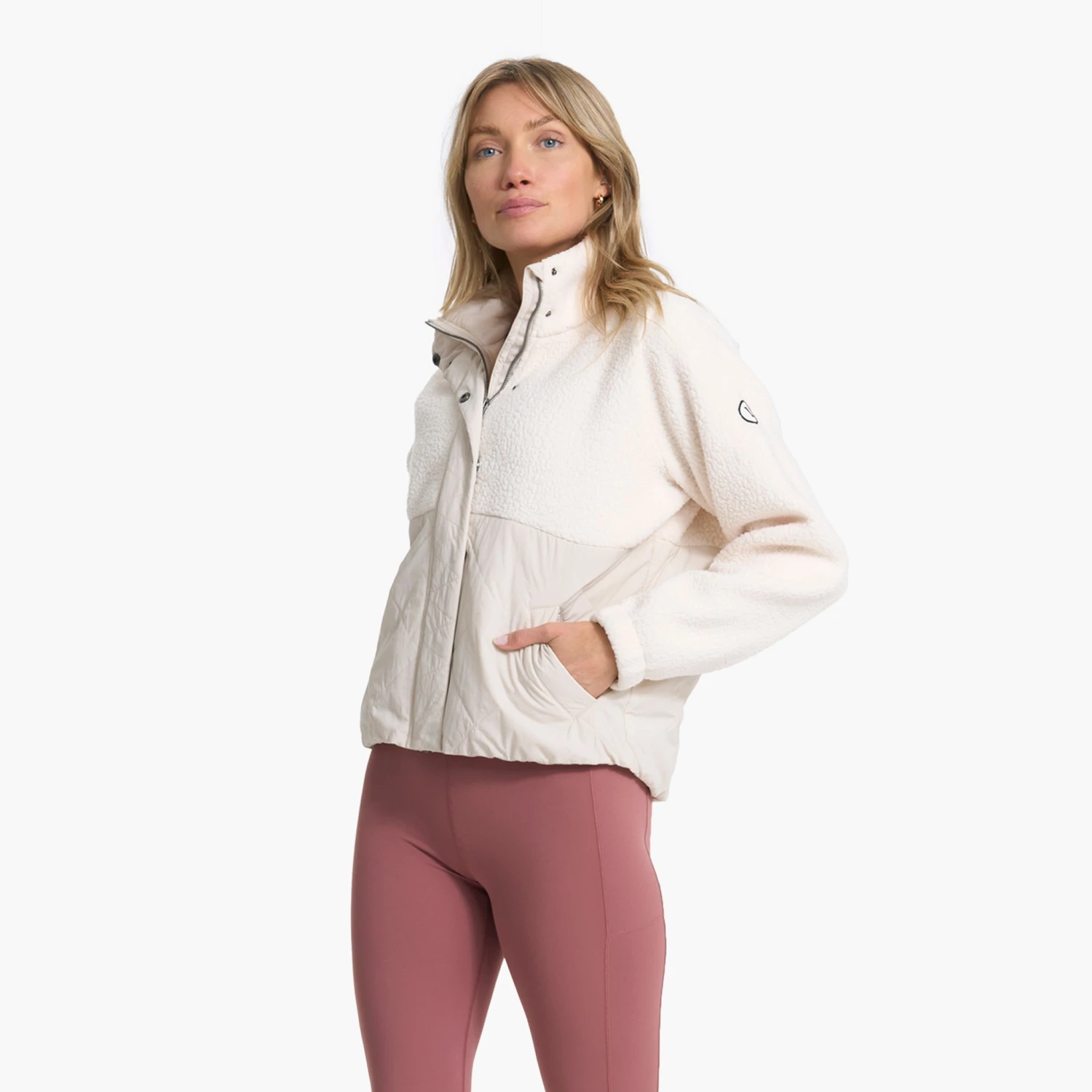 Highlands Sherpa Jacket | Natural 2 Highlands Sherpa Jacket | Natural - Image 2